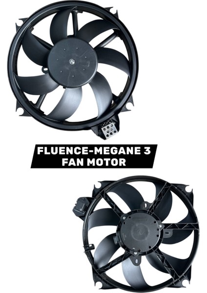 Fluence Fan Motoru 2009-2016 214819402R-214810898R (Kale)