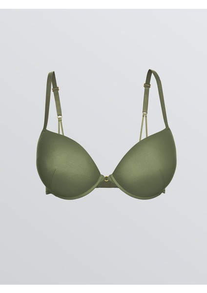 Yeni Sezon Balenli Dolgulu Düz Fantezi Tişört Sütyen