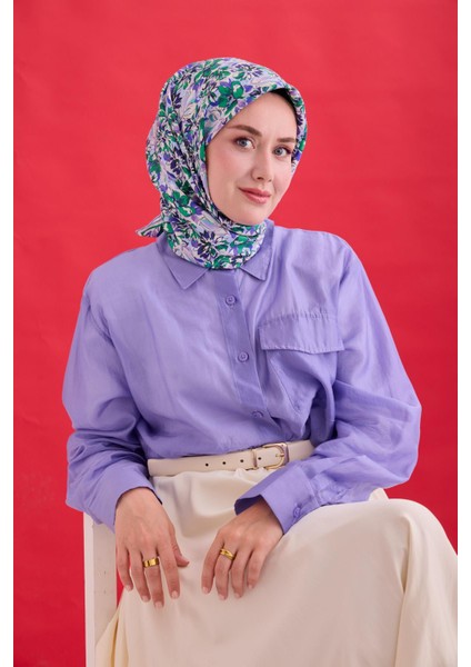 Twill Ipek Eşarp 11477-58