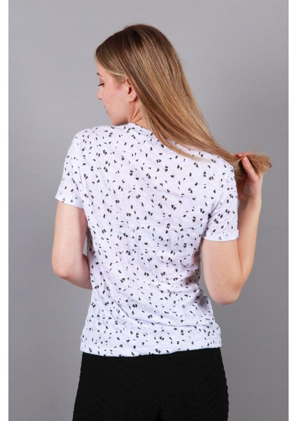 Kadın Bisiklet Yaka T-Shirt Tşört indirimleri