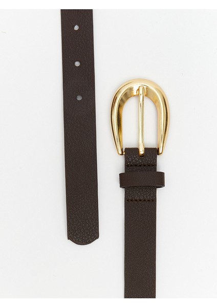 Yeni Sezon Deri Görünümlü Kadın Kemer modelleri