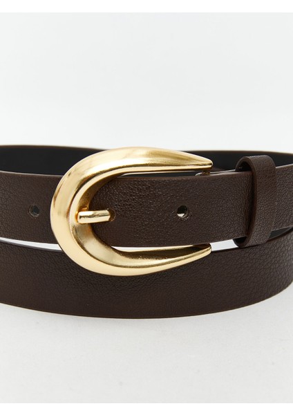 Yeni Sezon Deri Görünümlü Kadın Kemer fırsatları