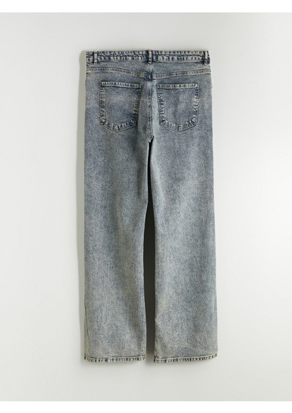 Yeni Sezon Büyük Beden Straight Fit Kadın Jean Pantolon fiyatları