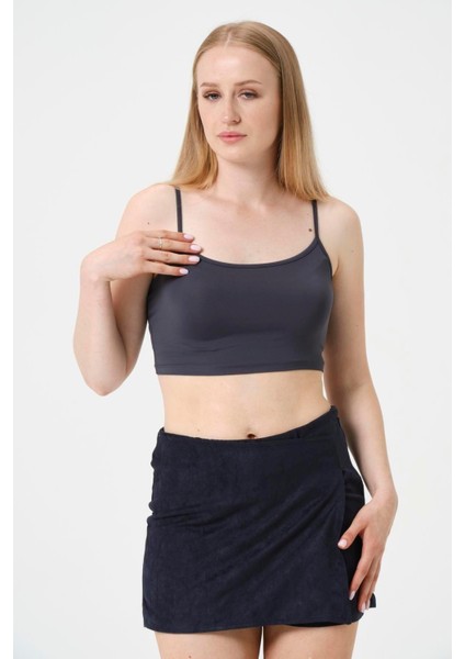 Kadın Kısa Crop Askılı Krop fırsatları