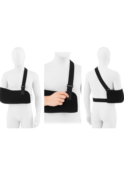 ORINOR Kol Askısı Standart Airtex Kumaşlı, Ayarlanabilir Cırtlı Ortopedik Kol Desteği modelleri