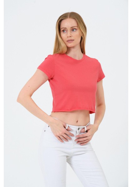 Kadın Kısa Kollu Oversize Crop fiyatları