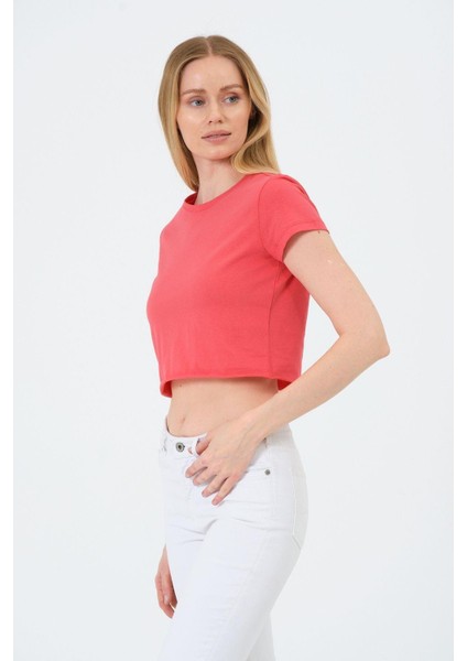 Kadın Kısa Kollu Oversize Crop fırsatları