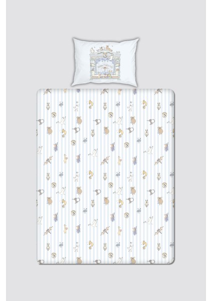 Bebek/çocuk Çarşaf Seti - Theatre / Mavi