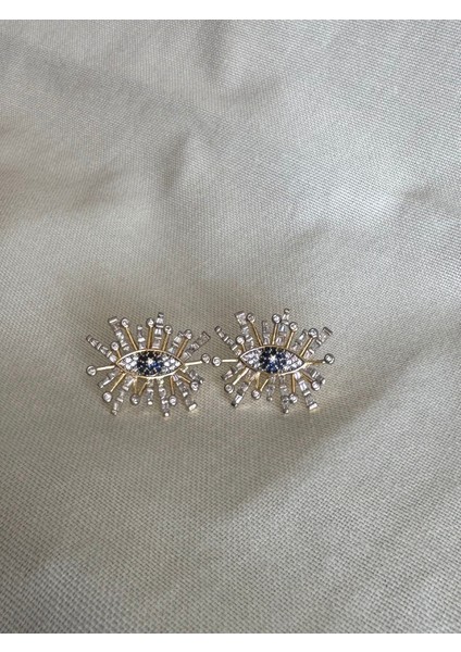 Özel Seri Zirkon Taşlı Büyük Göz Küpe fiyatları