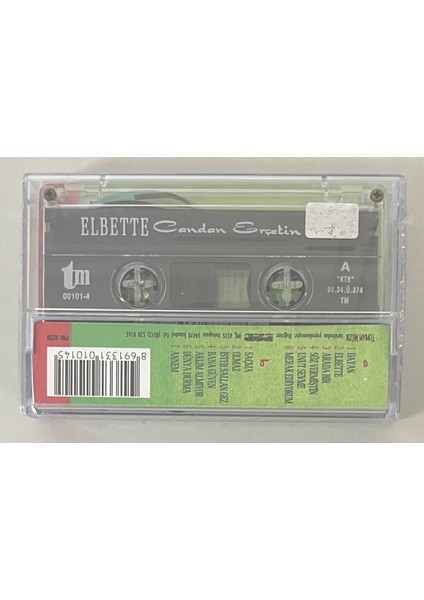 Candan Erçetin Elbette Kaset (Jelatininde Sıfır Orijinal Dönem Baskı Kaset) fiyatları