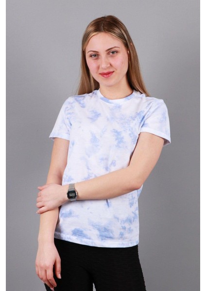 Kadın Bisiklet Yaka T-Shirt Tşört fiyatları