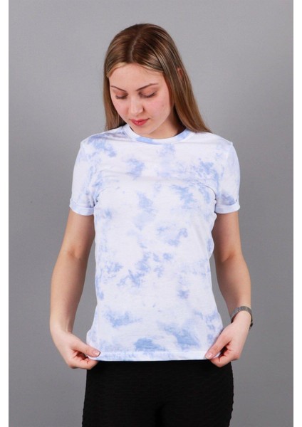 Kadın Bisiklet Yaka T-Shirt Tşört fırsatları