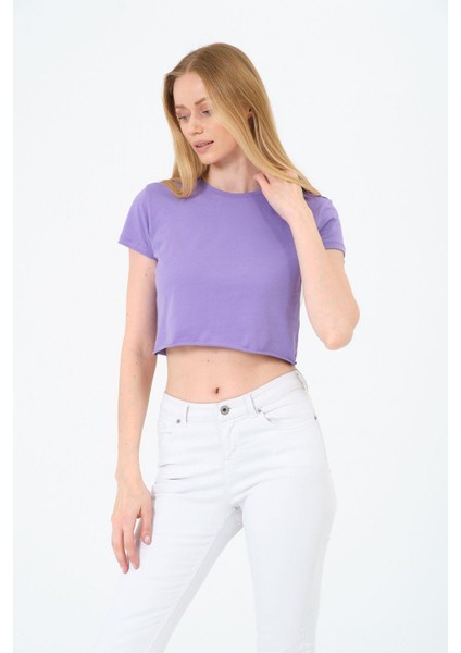 Kadın Kısa Kollu Oversize Crop fırsatları