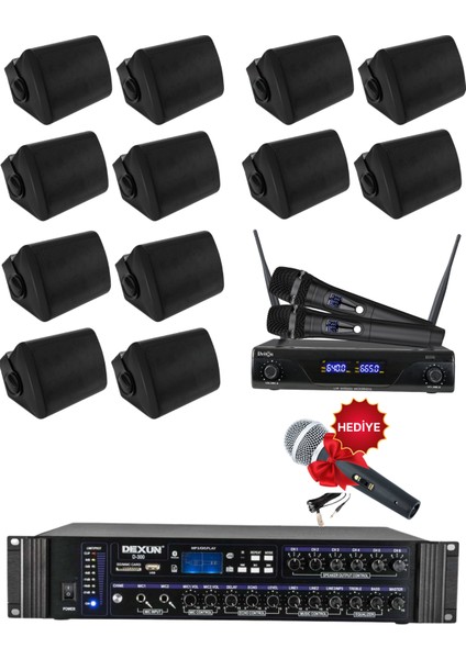 Drt-5 Sütun Hoparlör Mağaza Dükkan Kafe Seslendirme ve Okul Anons Sistemi