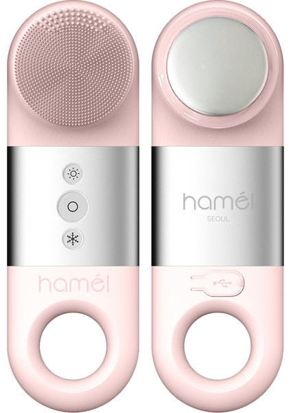 3x Deep Sonic Cleanser -Led Işıklı Titreşimli Isıtma Soğutma Özellikli Yüz Temizleme ve Masaj Cihazı