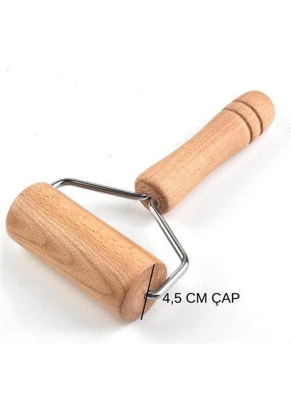 Ahşap Saplı Hamur Açıcı Mini Merdane Mini Bambu Pizza Hamur Açma Aparatı modelleri