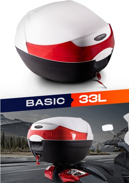 WG33 Basic Arka Çanta (Beyaz) + Karbon Dizlik Hediye fiyatları