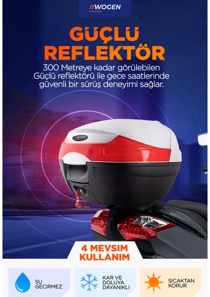 WG33 Basic Arka Çanta (Beyaz) + Karbon Dizlik Hediye modelleri