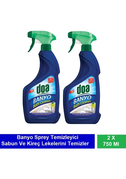 Banyo Sprey 750 ml Vegan x 2 Adet