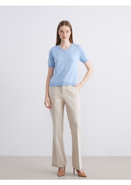 Yeni Sezon Bisiklet Yaka Kadın Triko Hırka fiyatları