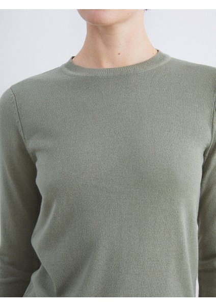 Yeni Sezon Bisiklet Yaka Kadın Triko Kazak modelleri