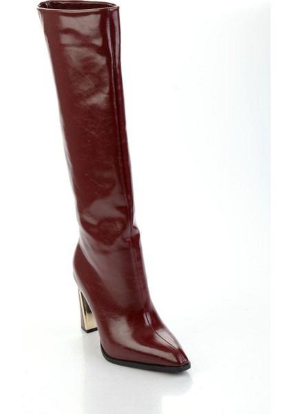 Bordo Kadın Çizme K03565090642 fiyatları