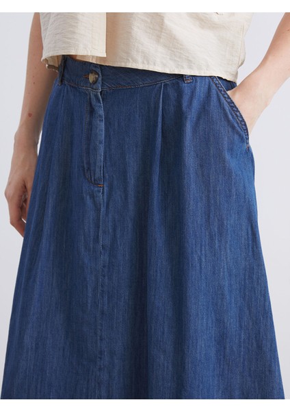 Yeni Sezon Standart Fit A Kesim Jean Etek modelleri