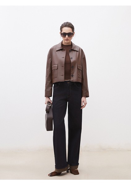 Yeni Sezon Wideleg Kadın Jean Pantolon