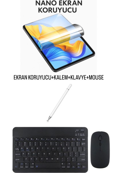 iPad Mini 1 Uyumlu Ekran Koruyucu Klavye Mouse Set