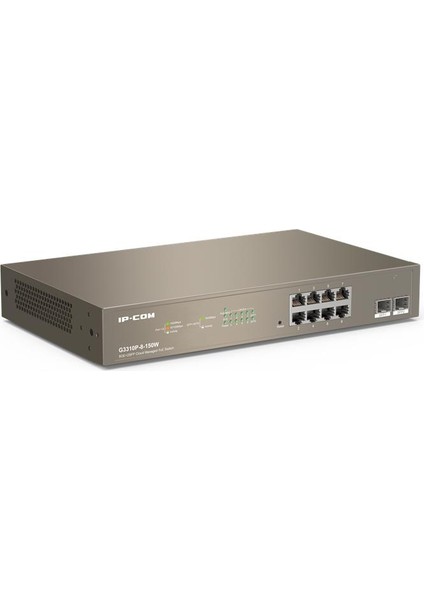 G3310P-8-150W 8 Port Gıgabıt + 2X1GB Sfp Uplınk L2/cloud Yönetilebilir Rack 130W Poe Swıtch modelleri