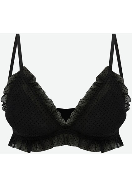 Yeni Sezon Balensiz Dolgusuz Puantiyeli Fantezi Sütyen