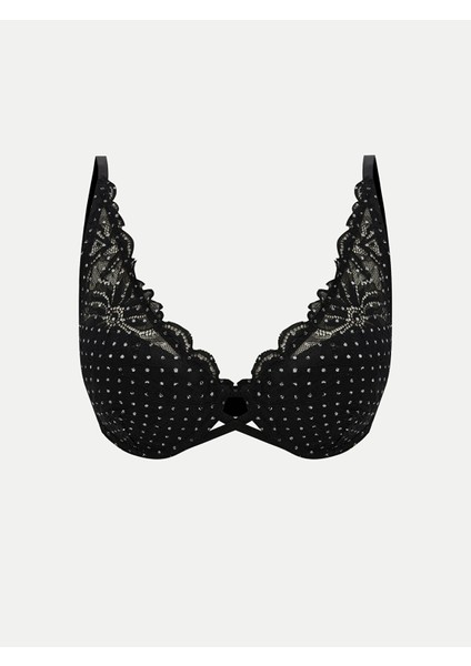 Yeni Sezon Balenli Dolgusuz Dantelli Tişört Sütyen