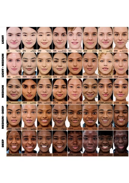 Niacinamide Içeren, Pürüzsüzlük Etkili Fondöten 8W modelleri