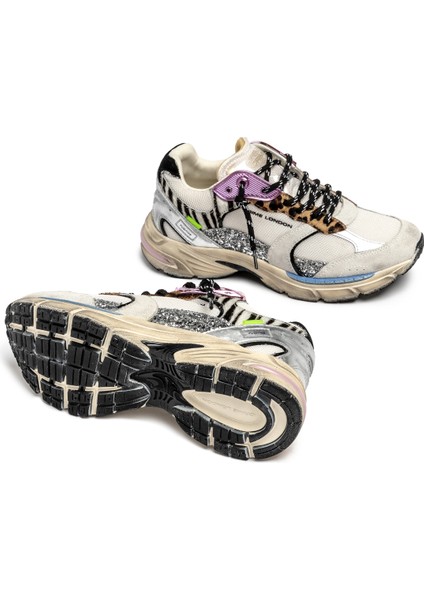Kadın Sneaker ( Günlük) 25303AA8 Crime London Fugıtıve 9094 Multicolor fırsatları