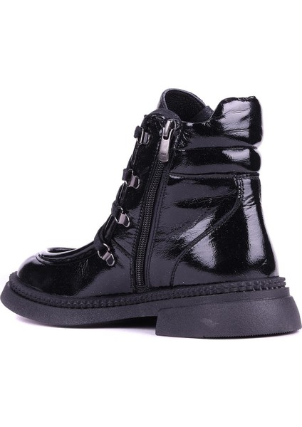 - Hakiki Deri Siyah Rugan Kadın Deri Bot - 25101955 fırsatları