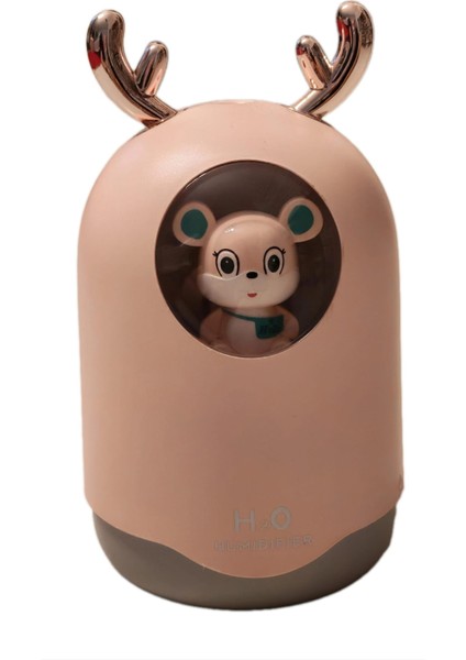 Humıdıfıer 300ML LED Işıklı Oda Hava Nemlendirici Buhar Difüzör