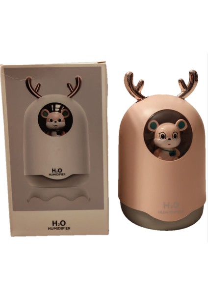Humıdıfıer 300ML LED Işıklı Oda Hava Nemlendirici Buhar Difüzör indirimleri