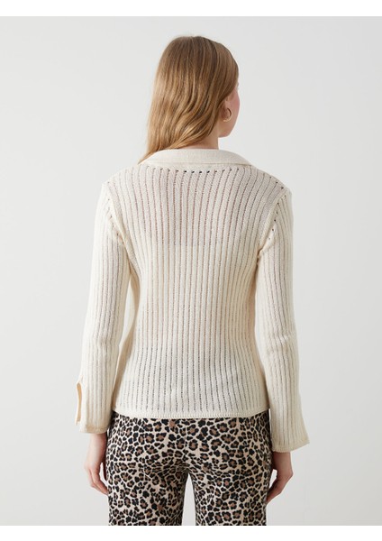 Yeni Sezon Polo Yaka Kadın Triko Hırka fırsatları