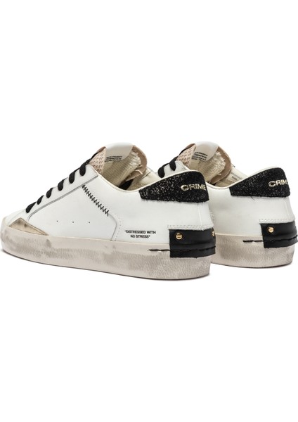 Kadın Sneaker ( Günlük) 25001AA8 Crime London Dıstressed White modelleri