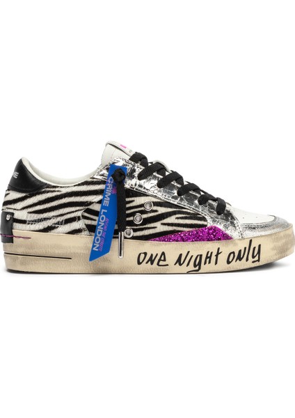 Kadın Sneaker ( Günlük) 25107AA8 Crime London Sk8 Deluxe Multicolor
