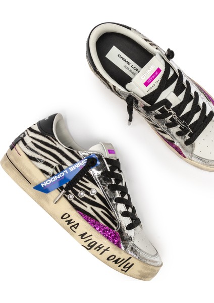 Kadın Sneaker ( Günlük) 25107AA8 Crime London Sk8 Deluxe Multicolor indirimleri