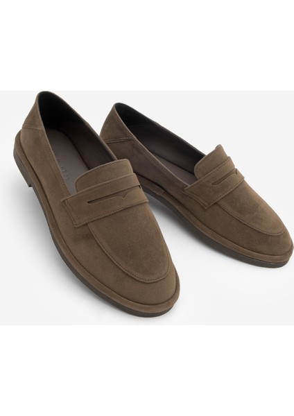 Kadın Loafer Düz Taban Makosen Günlük Ayakkabı Riston