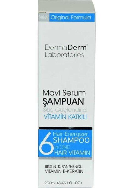 Mavi Serum Şampuanı Saç Güçlendirici (Biotin Panthenol Vitamin E-Keratin) 250 ml modelleri