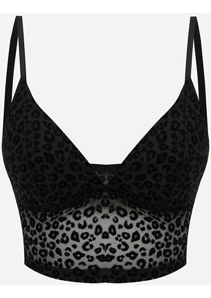 Yeni Sezon Balensiz Dolgusuz Desenli Büstiyer