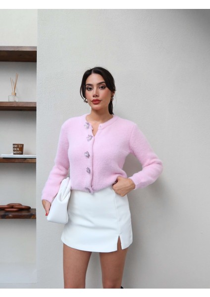 Yırtmaç Detay Mini Şort Etek modelleri