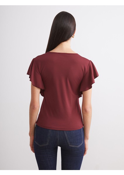 Yeni Sezon Bisiklet Yaka Kadın Tişört fırsatları