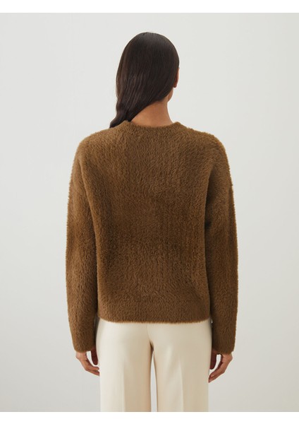 Yeni Sezon Bisiklet Yaka Kadın Triko Kazak fırsatları