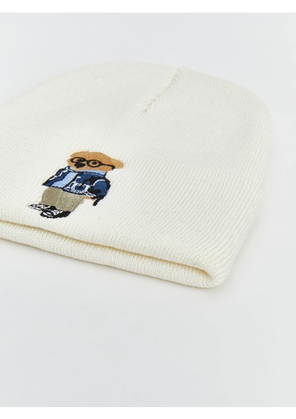 Yeni Sezon Ayı Teddy Nakışlı Kadın Bere modelleri