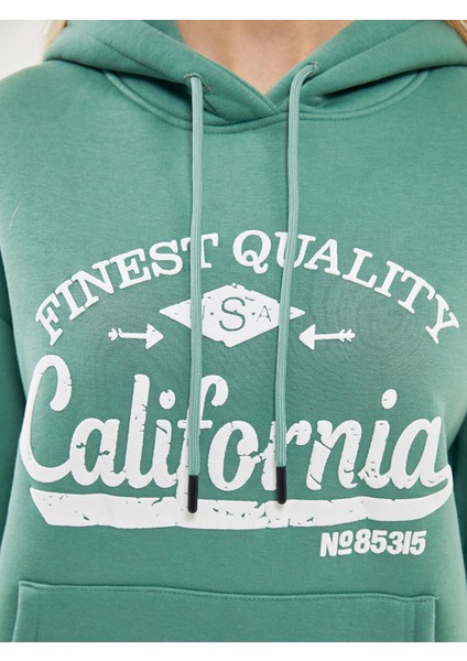 Yeni Sezon Baskılı Kadın Hoodie modelleri