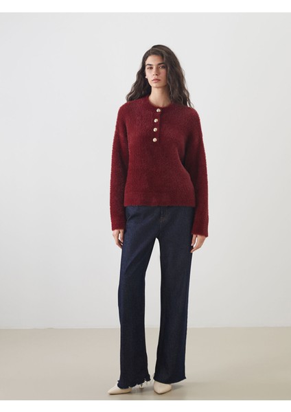 Yeni Sezon Bisiklet Yaka Kadın Triko Kazak fiyatları